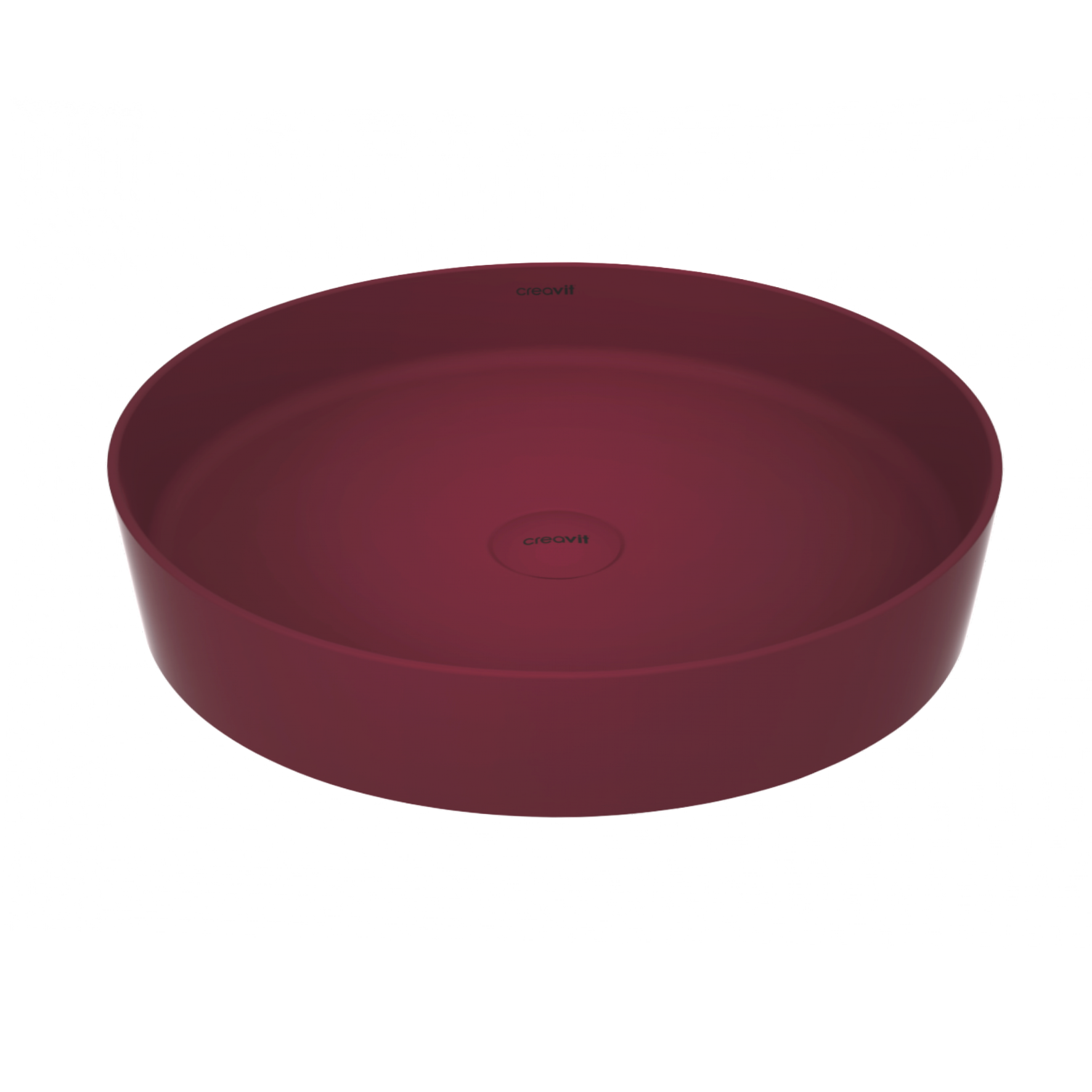 Creavit Loop lavabo 45 cm céramique Berry - Ver Nil