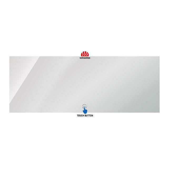 Creavit Aloni Miroir BWS Queen 160X60cm éclairage LED