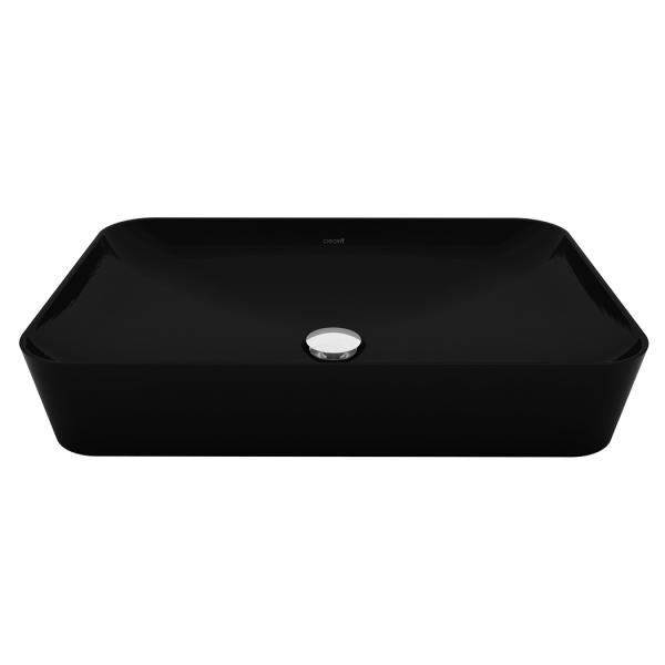 Creavit Ultra Lavabo Vasque Ceramique a poser 60X40cm Noir Mat