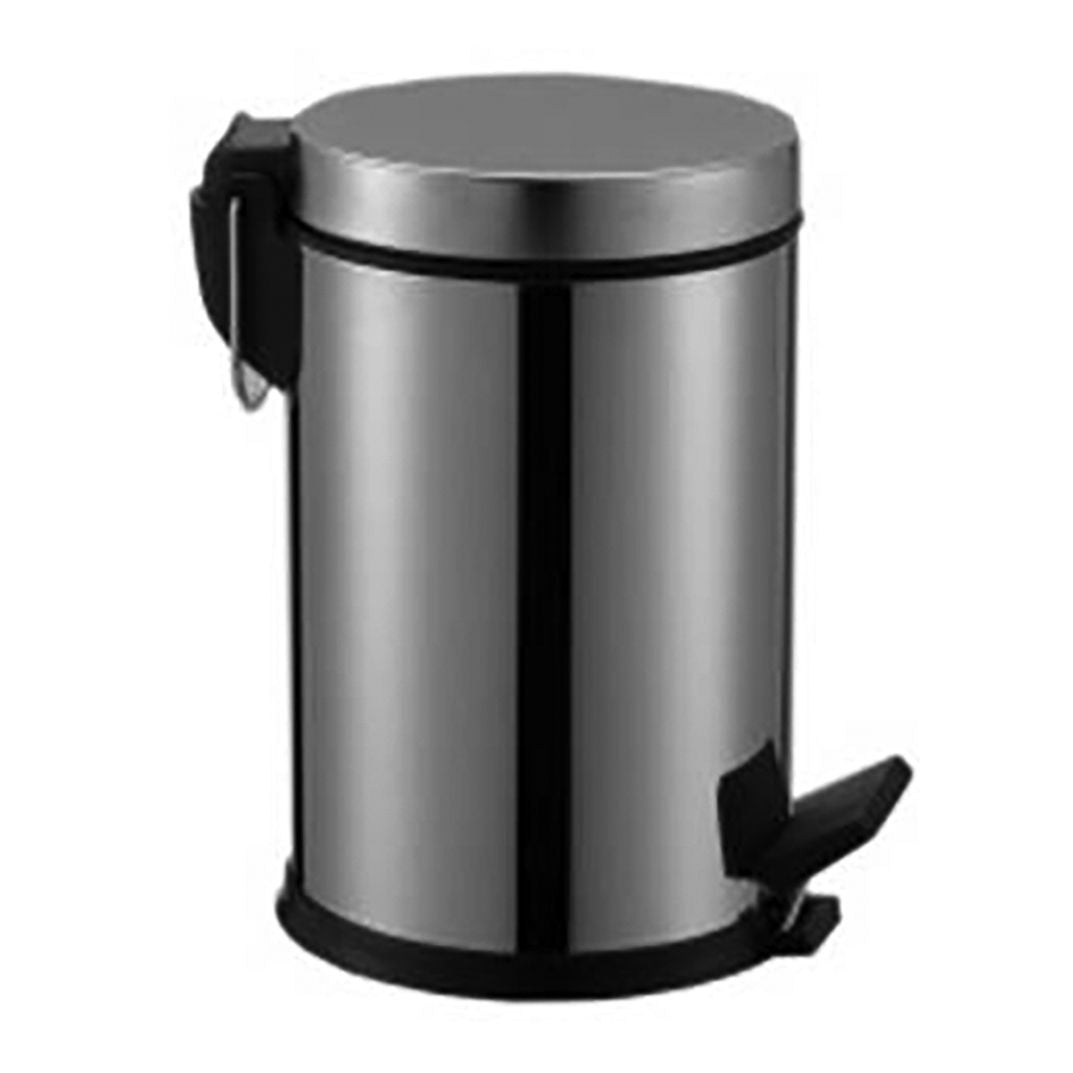 POUBELLE À PÉDALE INOX MÉTAL 3L - 5L