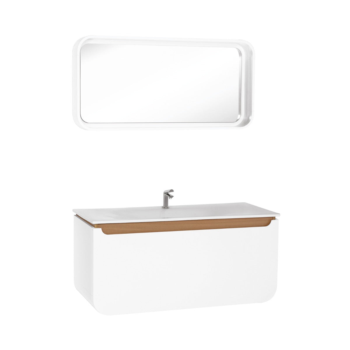 Creavit Pion Miroir 118X58X14cm