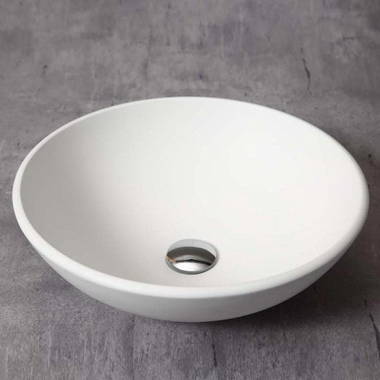 Aloni Per Solid Surface Lavabo 42X14cm Blanc