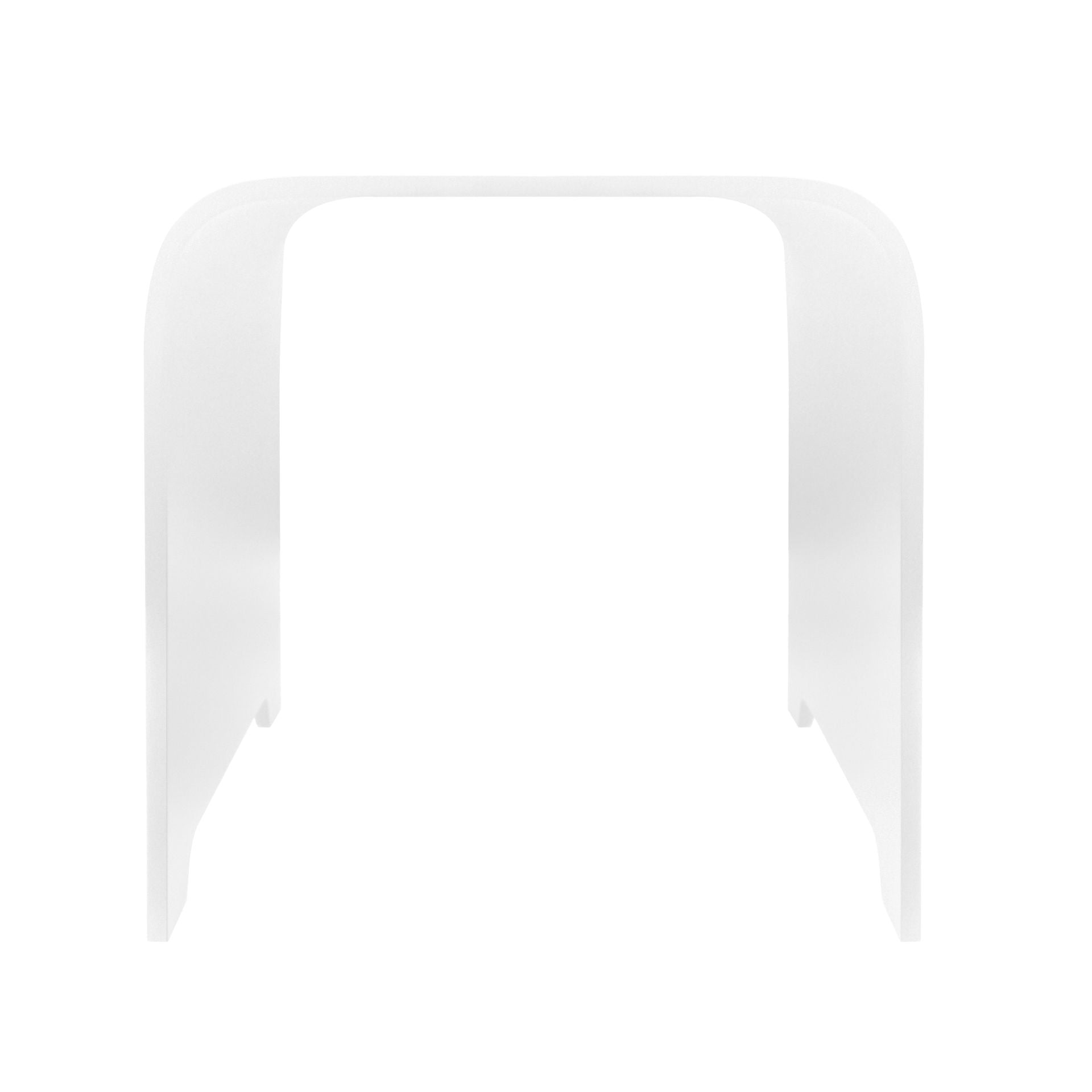 Sani Solid - Tabouret - Solid Surface Perga - blanc mat