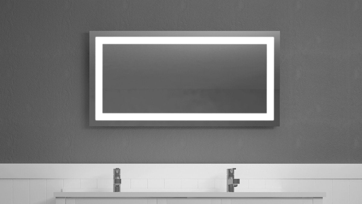 Aloni Miroir BWS Queen 120X60cm éclairage LED Autour de Boss & Wessing Queen