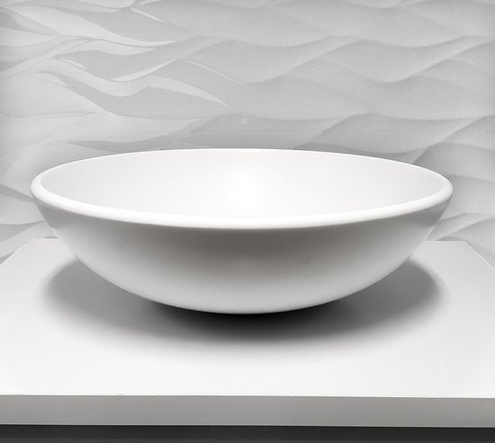 Aloni Per Solid Surface Lavabo 42X14cm Blanc